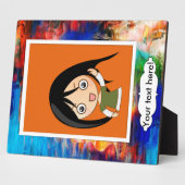 カラフルな質 フォトプラーク (側面)