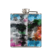 カラフルな質 フラスク (裏面)