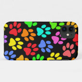 カラフルな足はコラージュを印刷します Case-Mate iPhoneケース (裏面(横))