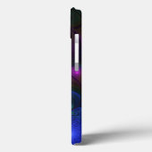 カラフルな輝きの抽象的モダントリッピー・フラクタル Case-Mate iPhoneケース (裏面 / 左)