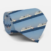 カラフルな遊航船 ネクタイ (ロール)