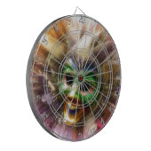 カラフルな道化師 ダーツボード (正面左)