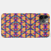 カラフルな遺伝子パターン Case-Mate iPhoneケース (裏面(横))