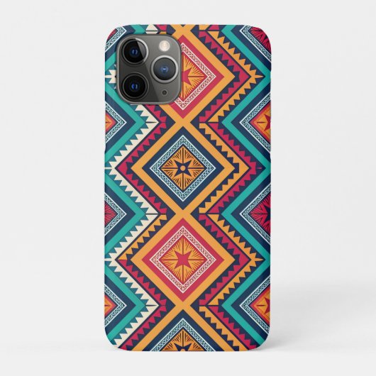 カラフルな部族模様 Case-Mate iPhoneケース (裏)