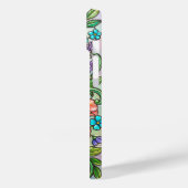カラフルな野の花のステンドグラススマホケース Case-Mate iPhoneケース (裏面 / 左)