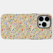 カラフルな野の花の草原シームレスパターン Case-Mate iPhoneケース (裏面 (横))