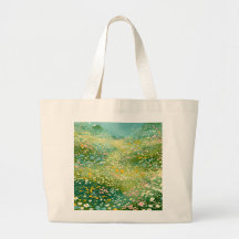 カラフルな野の花の草原