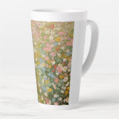 カラフルな野の花の草原 2 カフェラテマグ (右アングル)