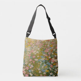 カラフルな野の花の草原 2 クロスボディバッグ