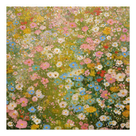 カラフルな野の花の草原 2 フォトプリント           