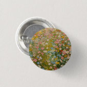 カラフルな野の花の草原 2 缶バッジ (正面&裏面)