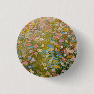 カラフルな野の花の草原 2 缶バッジ