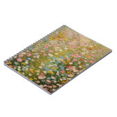 カラフルな野の花の草原 3 ノートブック (左側)