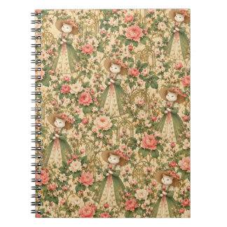 カラフルな野の花の草原 3 ノートブック