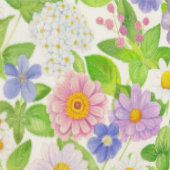 カラフルな野生の花の花柄 壁紙 (縫い目)