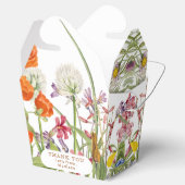カラフルな野生の花 国 未来の花嫁 フローラル フェイバーボックス (オープン)