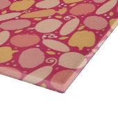 カラフルな野菜パターン カッティングボード (角)