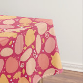 カラフルな野菜パターン テーブルクロス (インサイチュ)