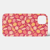 カラフルな野菜パターン Case-Mate iPhoneケース (裏面 (横))