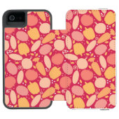 カラフルな野菜パターン INCIPIO iPhoneウォレットケース (フォリオ Open)