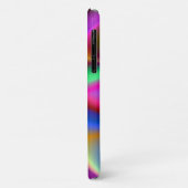 カラフルな金属フラクタルの光沢 Case-Mate iPhoneケース (裏面/左)