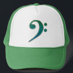 カラフルな金属ヘ音記号音楽帽子 キャップ<br><div class="desc">カラフルな金属ヘ音記号音楽帽子。 クラシックな野球のスタイルの帽子の多彩のヘ音記号。 あなたのお気に入りのなベース奏者、ミュージシャンまたは音楽愛好者のための素晴らしいギフト。</div>