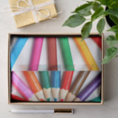 カラフルな鉛筆 薄葉紙 (ギフト)