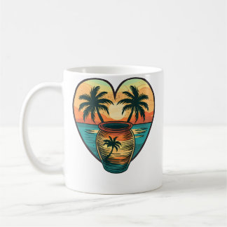 カラフルな陶器 I 美しい陶芸 コーヒーマグカップ