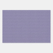 カラフルな青、黄色、緑、ピンクの模様 ラッピングペーパーシート (正面2)