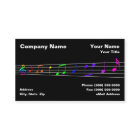 カラフルな音楽ノート