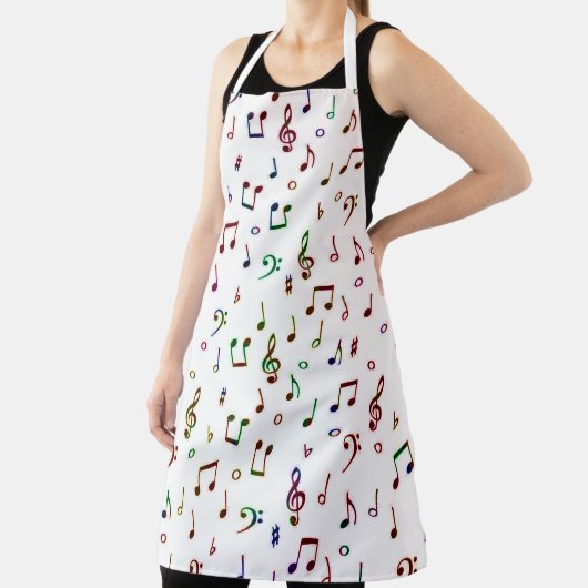 カラフルな音楽 エプロン (インサイチュ)
