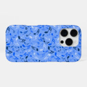 カラフルな音符  iPhoneケース (裏面横)