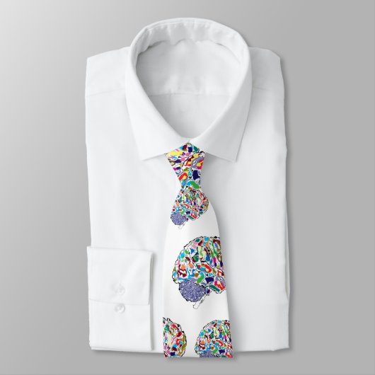 カラフルな頭脳 ネクタイ (タイ)