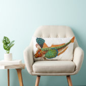 カラフルな飛魚座のLumbarの装飾用クッション ランバークッション (椅子)