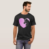 カラフルな馬 Tシャツ (正面フル)