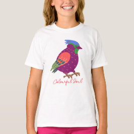 カラフルな魂のデザイン Tシャツ