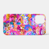 カラフルな魔法の抽象的な花 Case-Mate iPhoneケース (裏面 (横))