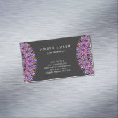 カラフルな魔法の曼荼羅 マグネット名刺 (インサイチュ)