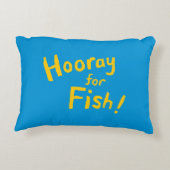 カラフルな魚の友人 アクセントクッション (裏面)