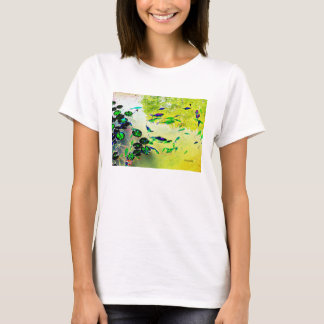 カラフルな魚のTシャツ Tシャツ
