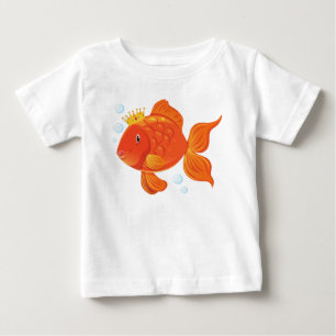カラフルな魚 ベビーTシャツ