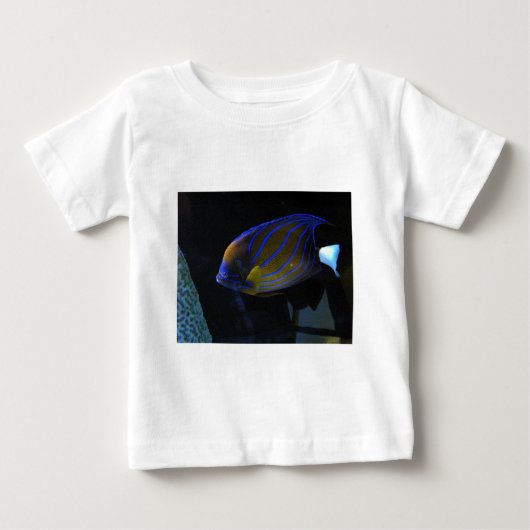 カラフルな魚 ベビーTシャツ (正面)