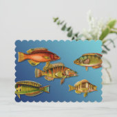 カラフルな魚 招待状 (スタンド正面)