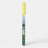 カラフルな鳥のアート ニワトリ iPhoneケース (右側面)