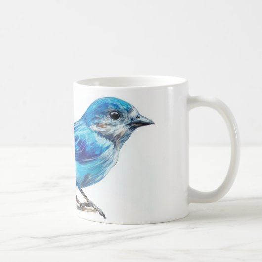 カラフルな鳥 コーヒーマグカップ (右)