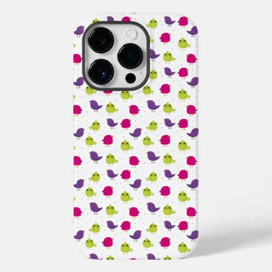カラフルな鳥 Case-Mate iPhoneケース (裏面)