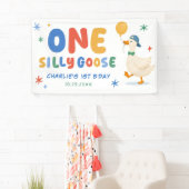 カラフルな1才のバカガモの子供の誕生日 横断幕 (インサイチュ)