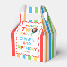 カラフルな2歳の誕生日フォトパーティー