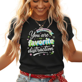 カラフルな3Dお気に入りの気晴らしポップアート Tシャツ