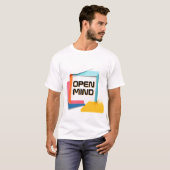 カラフルな3D紙吹き出し Tシャツ (正面フル)